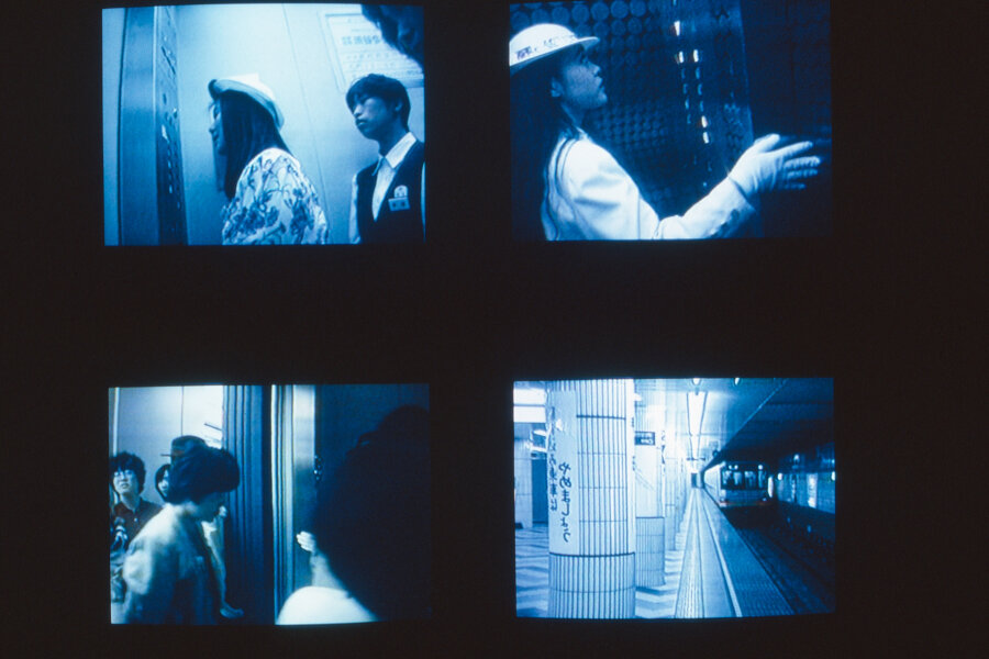 Steina, Tokyo-Four, 1991, foto archiv Tomáš Ruller, Vašulka Kitchen Brno